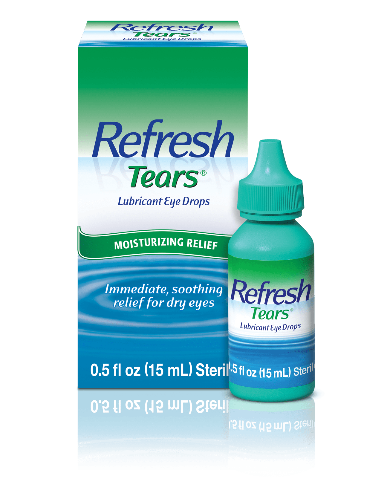 Refresh tears lubricant eye drops, 0.5 oz