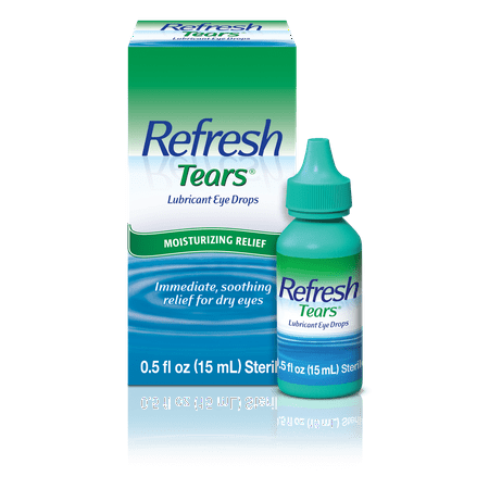 Refresh Tears Lubricant Eye Drops, 0.5 Oz (Best Eye Lubricant For Contacts)