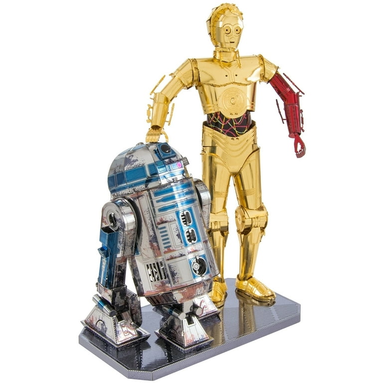 Metal Earth 3D Metal Model Kit Star Wars R2-D2 & C-3PO Box Set