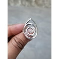 thumbnail image 6 of LD DESIGNS 925 Sterling Silver Spiral Ring for Women | Handmade Swirl Ring | Minimalist Spiral Ring | Gift for Her | Mother's Day Special Gift Ring, 6 of 10