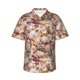thumbnail image 1 of Balery Colorful Seashells Camisas hawaianas de manga corta para hombre, camisas playeras de corte holgado, camisas de vacaciones con botones,X-Large, 1 of 7