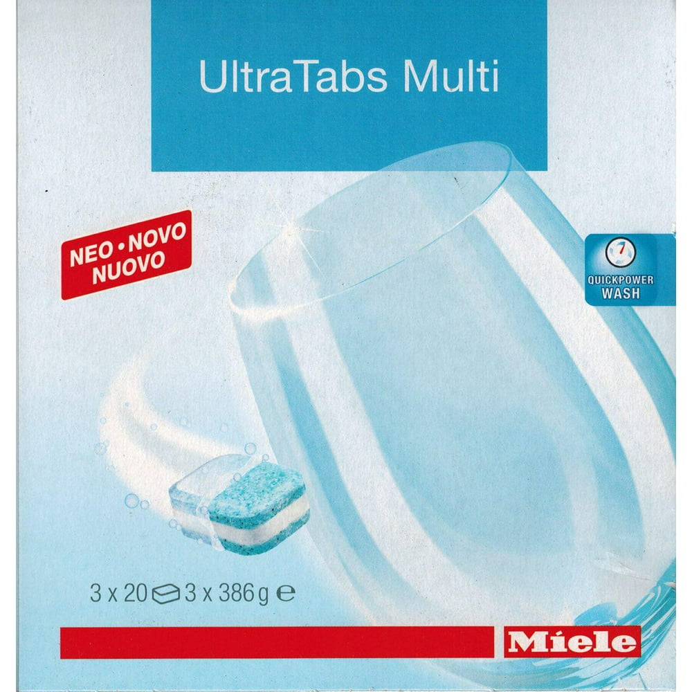 Miele Dishwasher Tabs 60 tabs 20 per box X 3 Import