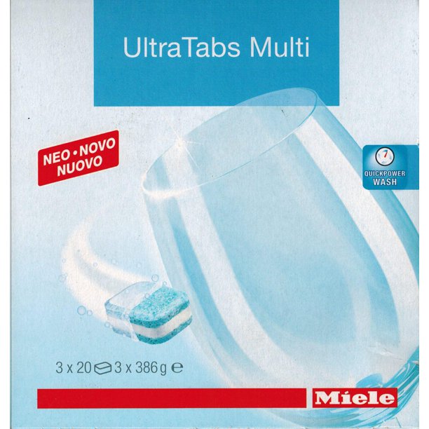 Miele Dishwasher Tabs 60 tabs 20 per box X 3 Import