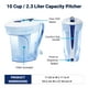 thumbnail image 3 of Filtro de agua Pitcher ZeroWater, 10 tazas, listo para servir, 5 etapas, 3 of 8