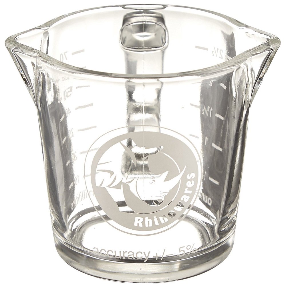 Rhinowares Shot Glass Double Spout