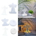 thumbnail image 2 of lanema Silicone Craft Molds Christian Symbol Shape Candle Holder Molds Candle Base Mold, 2 of 20