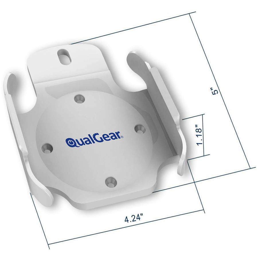 QualGear Mount for Apple TV/AirPort Express Base Station (For 2nd & 3rd Generation Apple TVs) -