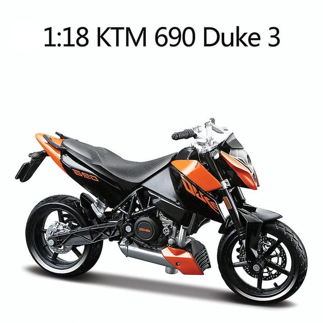 1:18 Kawasaki Ninja H2 R Motocicleta Maisto Diecast Aleación Modelo Juguete Negro Ninja H2r Motocicleta Desmontable Colección Regalo 1:18 KTM 690 Duke 3,