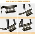 thumbnail image 4 of Bike Fork Mount Holder Mount Velo Car Fork Bike Rack for Trailer or Truck Rack, 4 of 5