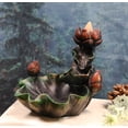 thumbnail image 6 of Ebros Zen Lotus Blossom Backflow Incense Cone Burner Tower Statue 4.25"Tall, 6 of 6