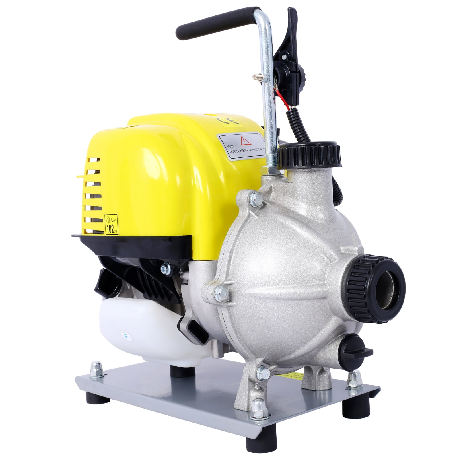 38CC 4-Stroke Gas Water Pump, 1.5" Commercial Grade Portable Pump, 8000L/H Flow, 30M Max Lift for Flood Control, Irrigation & Drainage (8500RPM)