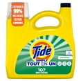 thumbnail image 2 of Tide Simply All-In-One Liquid Laundry Detergent, Daybreak Fresh Scent, 4.16 Litres, 107 Loads, 2 of 14
