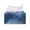 Blue Galaxy Starry Sky, variant on Chririnla Watercolor Koala with Floral Wreath & Pink Blossoms Print Tissue Box Cover, Easy to Clean Rectangle Tissue Box Cover Bottom Belt Waterproof Cuboid Tissue Holder for Home Night Stands