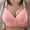Watermelon Red, variant on Plus Size Minimizer Bra, Wirefree with Full Coverage & Side Panels, Reduces Bust Appearance & Offers Support Complexion 38