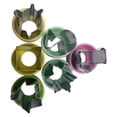 thumbnail image 7 of 15PCS Vegetable Fruit Cartoon Cutting Mold DIY Pastry Small Tools Stainless Steel Flower Cutter, 7 of 7