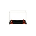 thumbnail image 5 of Clear Acrylic Mini - Miniature (not Full Size) Football Display Case with Orange Risers (A005-OR), 5 of 6