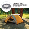thumbnail image 2 of MasteelfCA Flag Pole Light Solar Flag Pole Light Flagpole Light Outdoor Camping Accessory, 2 of 8
