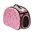 thumbnail image 1 of Labymos Foldable Dog Cat Carrier with Handle Zip Clear Window Collapsible Pet Travel Bag for, 1 of 8
