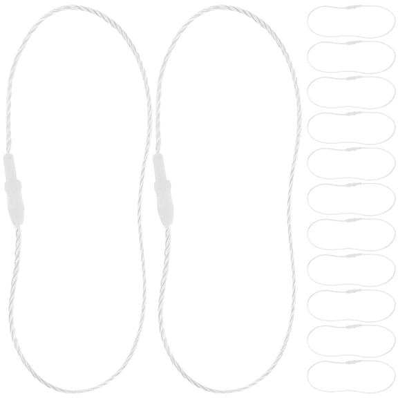 Bulk White Polyester Lanyard String for Decoration Durable and Versatile 1000pcs