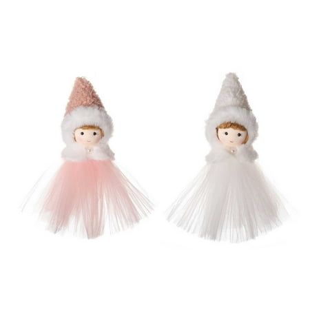 

Veki Angel Ornaments Christmas Angel Doll Hanging Decorations Christmas Tree Plush Decorations Cute Angel Doll Pendant Christmas Plush Ornaments For Christmas Filers