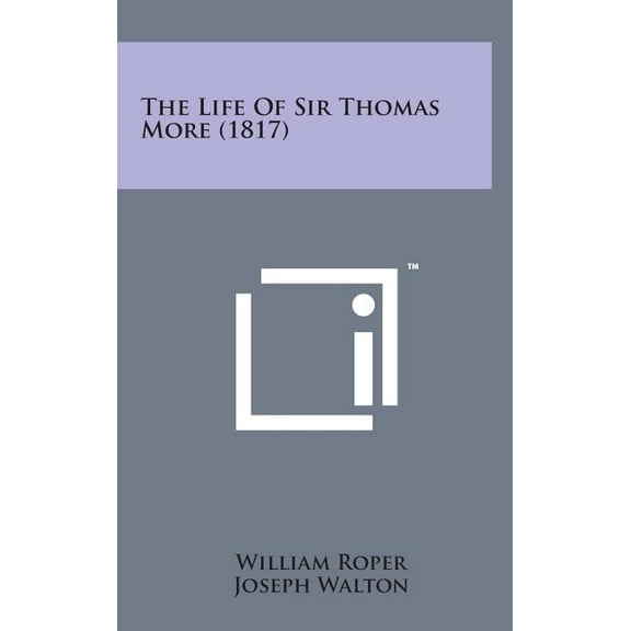The Life of Sir Thomas More (1817)