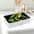 thumbnail image 6 of Frog PU Leather Necklace Holder with Removable Compartment and Portable Jewelry Stand Earring Holder Jewelry Box, 6 of 6