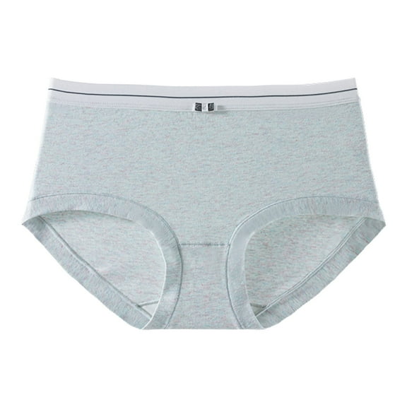 SCSAlgin Women's Underwear Cotton Hipster Panties Low Rise Briefs Soft Strench Breathable Ladies Underwear