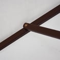 thumbnail image 3 of 9' Wood Market Umbrella Pulley Open Marenti Wood/Olefin/Champagne, 3 of 5