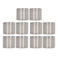 thumbnail image 2 of Coupling Nuts, 10 Pcs Round Connector Nut 304 Stainless Steel M10x1.5  For Pipeline Maintenance, 2 of 8