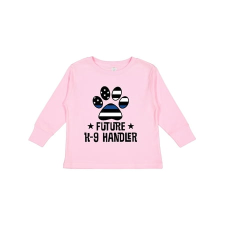 

Inktastic Police Law Enforcement Future K-9 Handler Gift Toddler Boy or Toddler Girl Long Sleeve T-Shirt