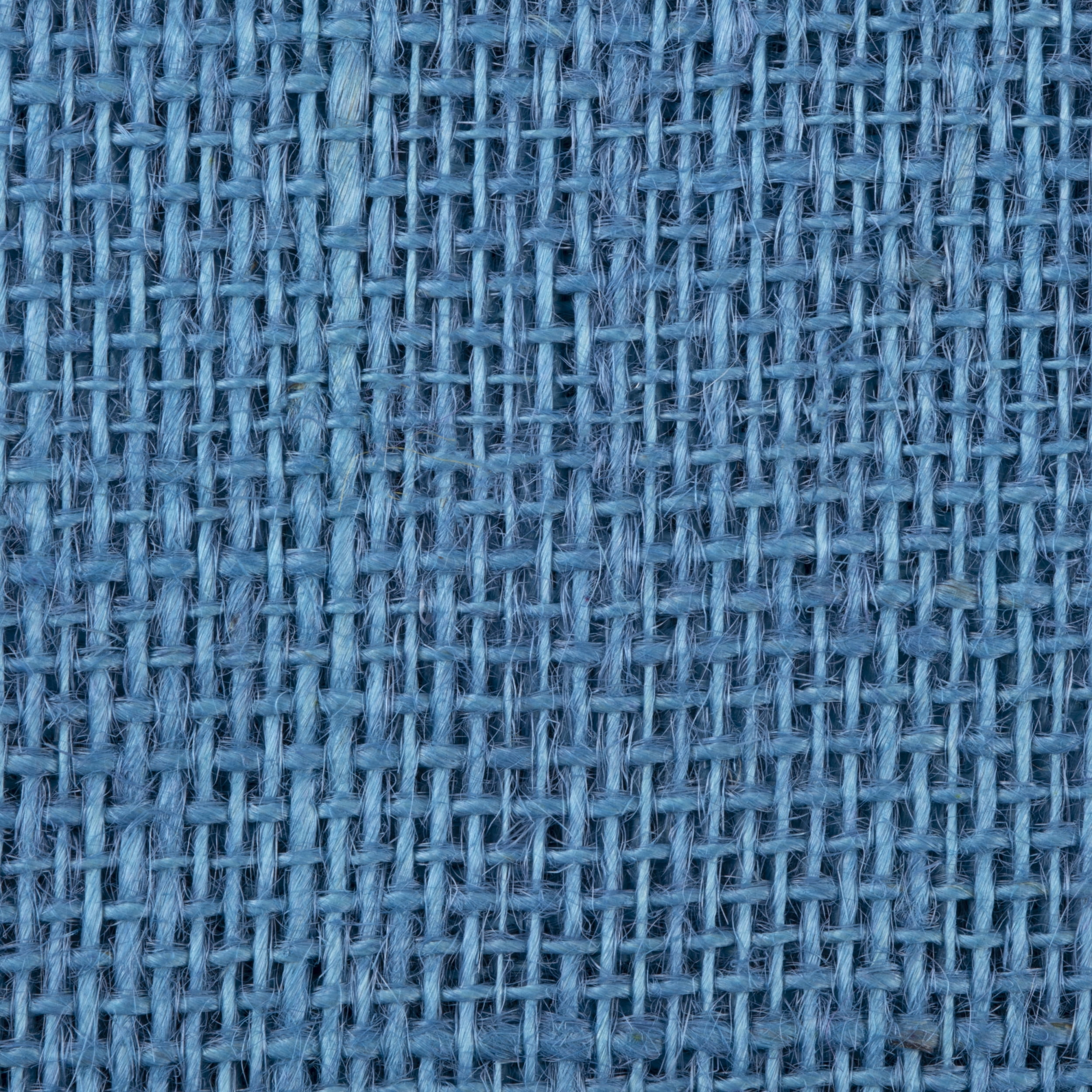 (2 pack) Allen Company Precut Natural Jute Burlap, Finished Edges, 46"W x 1-Yard, Tranquil Blue