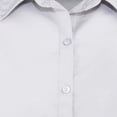 thumbnail image 4 of Premier Womens Poplin 3/4 Sleeve Shirt, 4 of 4