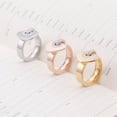thumbnail image 2 of Youkk Titanium Mix And Match Stackable Rings For Personalized Style Statement Rings Stainless Steel Ring Rosegold, 2 of 6