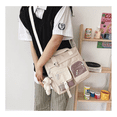 thumbnail image 4 of Bolso Multifuncional De Lona De Gran Capacidad blanco, 4 of 5