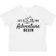 thumbnail image 3 of Inktastic Let the Adventure Begin with Camping Tent and Mountains Boys or Girls Toddler T-Shirt, 3 of 5