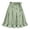 Green, variant on Flower Girl Dress Solid Color Kids Apron Skirt Half Apron Party Girl Back to School Dress Size 3-12T