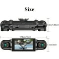thumbnail image 7 of 4-Channel 1080p Car Recorder,Driving Security 4-Channel 1080P Car Recorder, 360° Dash Cam Front and Rear Inside, Wi-Fi GPS & App Control Car Camera,4 Channel Dash Cam(64GB), 7 of 7