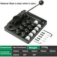 thumbnail image 4 of Metal Wire Bending Jig Set with Adjustable Dies, kemperer Metal Wire Bending Jig Set, Tools for DIY Rings, Tools to Help Create A One-of-A-Kind Gift (Black), 4 of 7