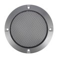thumbnail image 1 of 4'' Tono Titanio Coche Audio Altavoz Funda Malla Subwoofer Rejilla Protector, 1 of 1