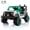 Jade Green & White, variant on Coane 12 Volt Ride on Car for Kids with Remote Control, Battery Powered Electric Truck Toy, LED Lights & Music, Perfect Gift for Boys & Girls Ages 3-8