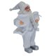 thumbnail image 3 of De pie Travieso Papá Noel Estatua Estatuilla de Navidad Figura Decoración para el hogar Sala de estar Ventana Gabinete Dormitorio Oficina Mesa  Blanco plateado Hugo Figuras de Santa Claus, 3 of 10