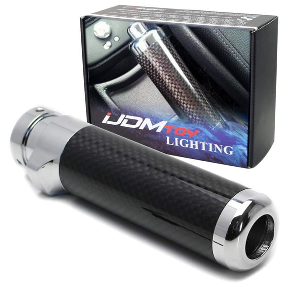 Black Real Carbon Fiber Handbrake For Gen1/Gen2 Mini Cooper R50 R52 R53 R55 R56 R57 R58 R59