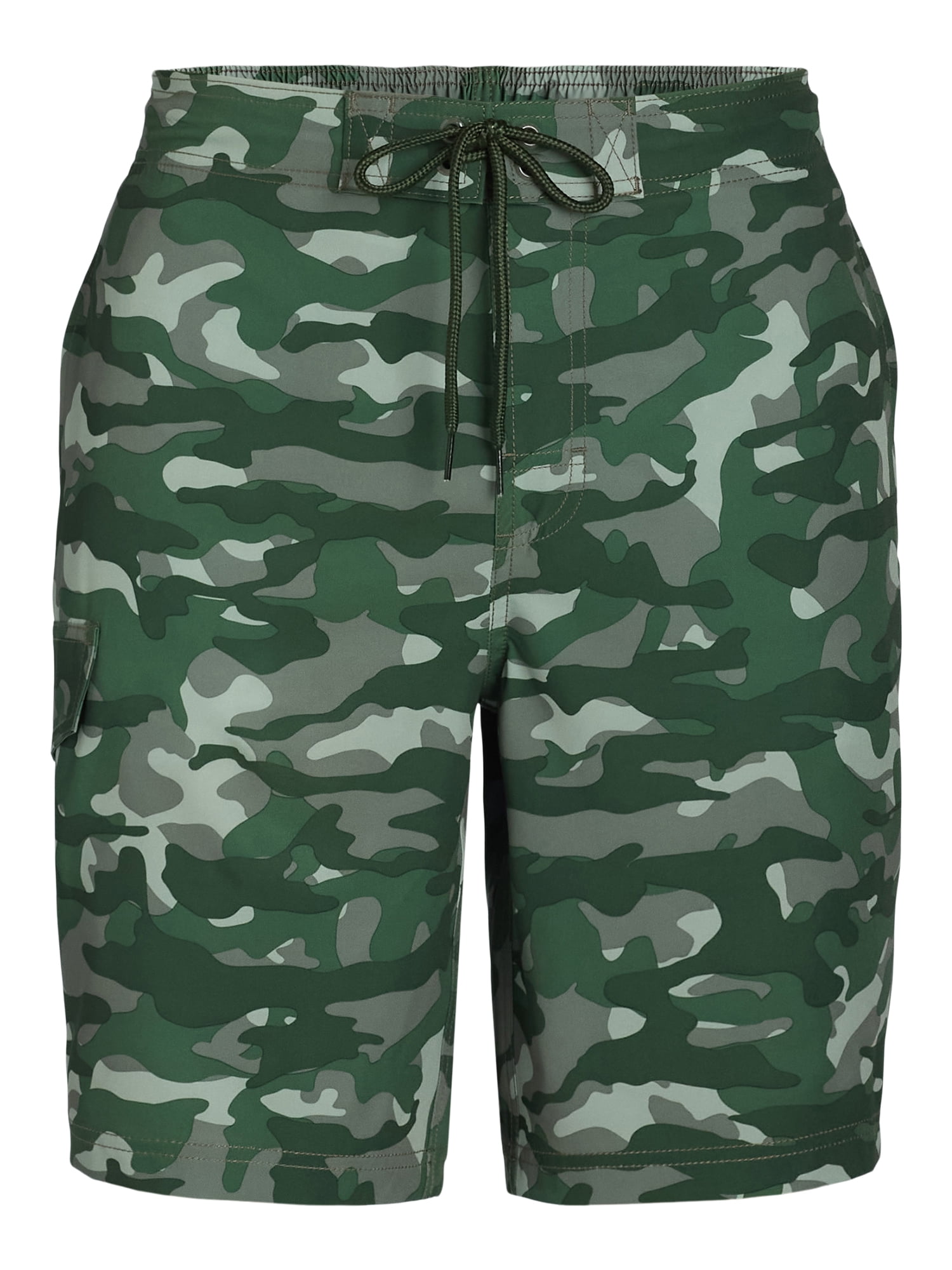 George Men's & Big Men's Cargo E-Board Stretch Trunks 9" Inseam, Sizes S-5XL