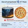 thumbnail image 2 of Lampshades 2 Pack Large strike dusk Tornado Alley 13"x13"x10" Light Shade for Table Lamps Floor Lamp Shades Lampshade Replacement Easy Assembly, 2 of 8