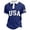 Polos 67#Blue, variant on WAYUTE Men Polo Shirts Large Sized Independence Day Letter US Flag Print Button Closure Short Sleeve Loose Athletic Shirt Casual Summer