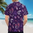 thumbnail image 6 of High Quality Hawaiian Shirts for Men Short Sleeve Aloha Beach Shirt Floral Summer Casual Button Down Shirts Blouses LH8NTP, 6 of 7