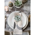 thumbnail image 3 of nqOlkjepod Abstract Gray Brown Cloth Napkins Set of 8 Reusable Dinner Napkins, Modern Geometric Art Cocktail Napkin Washable Table Napkins for Wedding/Holiday Party/Baby Shower 20"x20", 3 of 8
