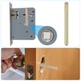 thumbnail image 6 of Square Door Knob Spindle 150x8mm, Carbon Steel Spare Door Handle Spindle, Gold 1 Pack, 6 of 7