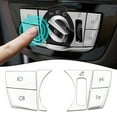 thumbnail image 3 of 6Pcs Inner Headlight Switch Button Trim Cover For BMW 5 Series G30 G31 2018-2022, 3 of 11