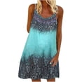 thumbnail image 1 of Vestido HUOGUO De Verano Sin Mangas De Moda Casual Para Mujer, 1 of 3